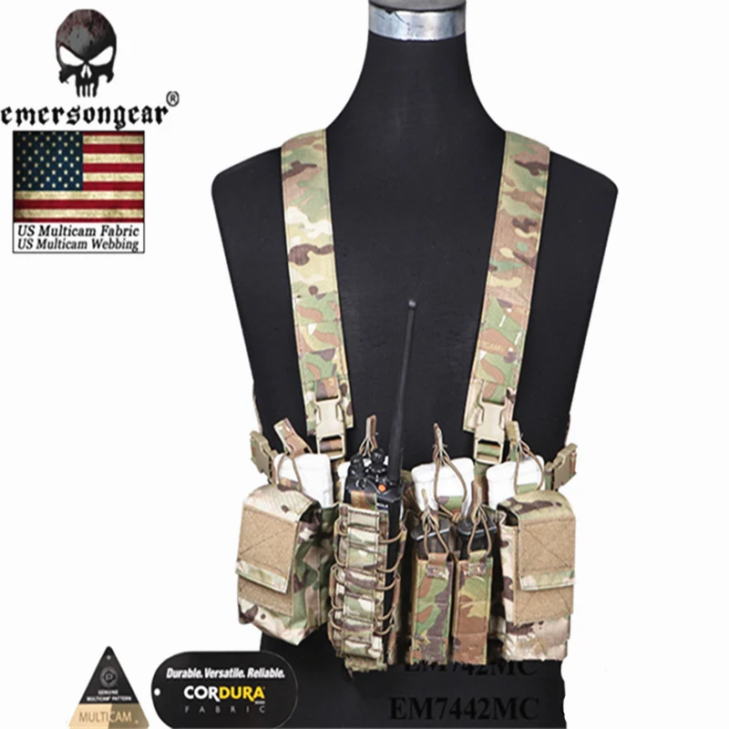 EMERSONGEAR D3CR тактическая нагрудная установка для страйкбола охотничий жилет облегченная модульная система