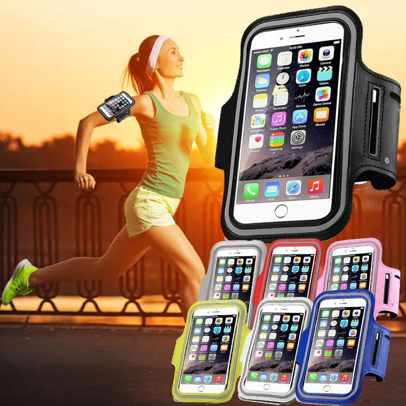Cellphone Running Armband Case For iPhone 6 6s Plus 5s Sport Arm Band PU Leather Belt Fitness Accessories Running Phone Pouch Cellphone Running Armband Case For iPhone 6 6s Plus 5s Sport Arm Band PU Leather Belt Fitness Accessories Running Phone Pouch