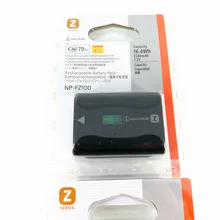 NP-FZ100 NP FZ100 Camera Battery for Sony A9 / A7R III / A7 III / ILCE-9 ILCE9 ILCE-7RM3 ILCE-7M3 Mark III as NPF100
