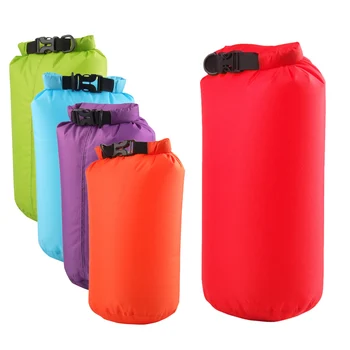 

8L Ultralight Waterproof Rafting Bag Dry 5 Colors Outdoor Swimming Nylon Kayaking Storage Drifting Bag for camping hiking