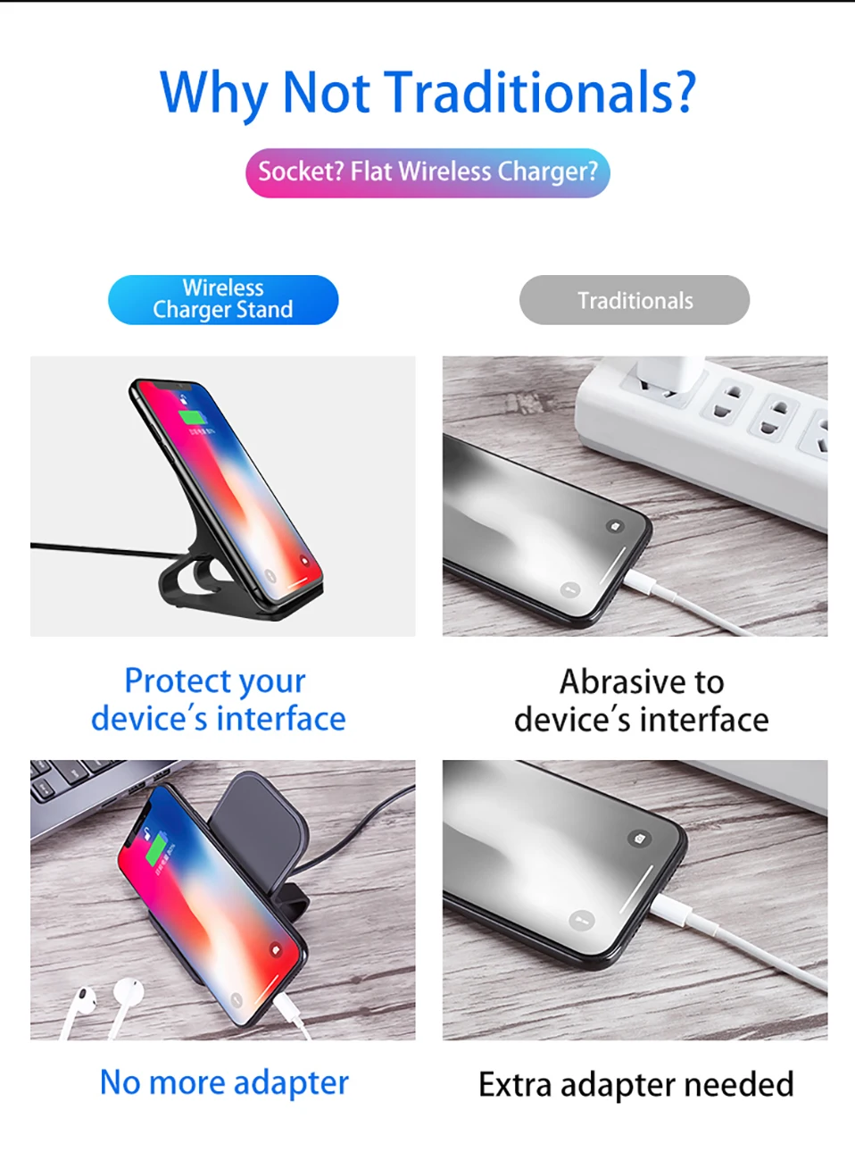 ASINA 10W Qi Wireless Charger For iPhone Xs Max 8 Plus X ASINA 10W Qi Wireless Charger For iPhone Xs Max 8 Plus X