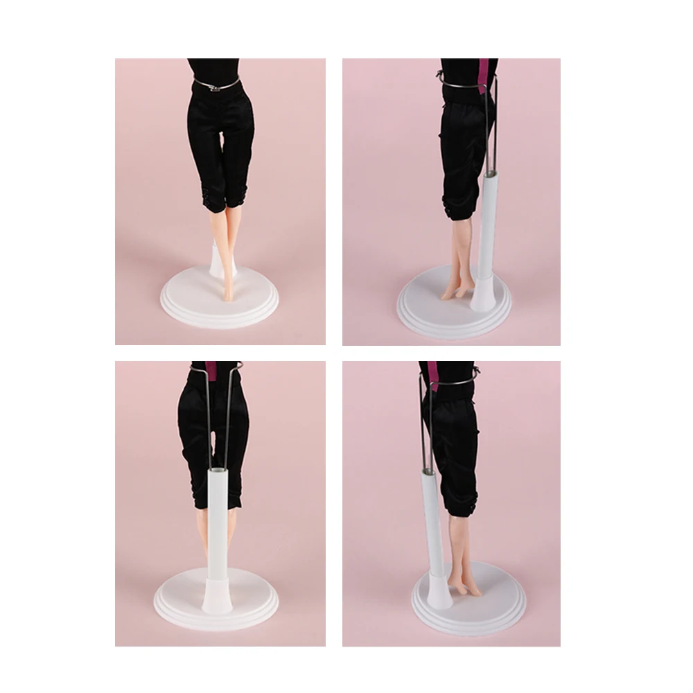 

1PC Adjustable Metal Doll Dummy Puppet Wrist Stand White Black Holder Bracket Support Dollhouse Accessories Toy Store Display