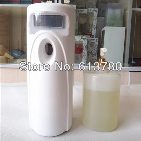 LCD adjustable aerosol dispenser liquid perfume sprayer air purifiers air freshener household hotel refill dispenser