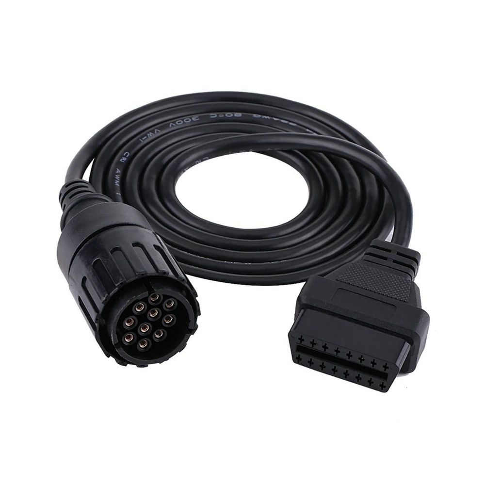 Для BMW 10 Pin iCOM A2 D кабель для BMW мотоцикла диагностическая тестовая линия 10 Pin Подходит для BMW 10 Pin ICOM-D OBD2 Соединительный адаптер