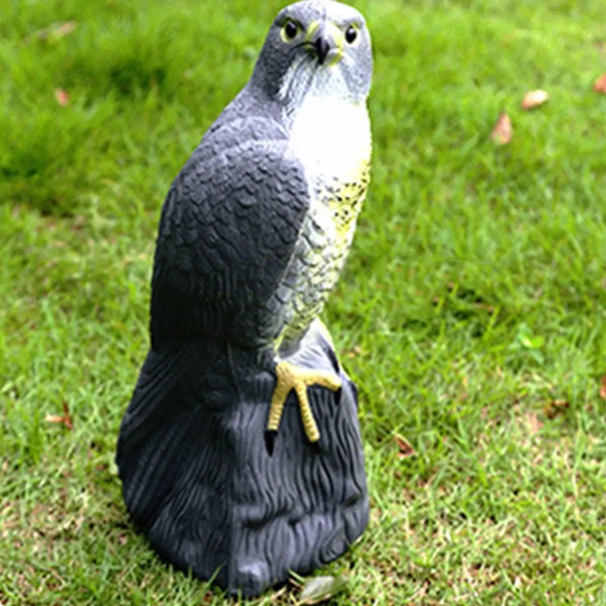 1pc Fake Falcon Owl Hawk Hunting Decoy Deterrent Scarer Repeller Garden Lawn Decor