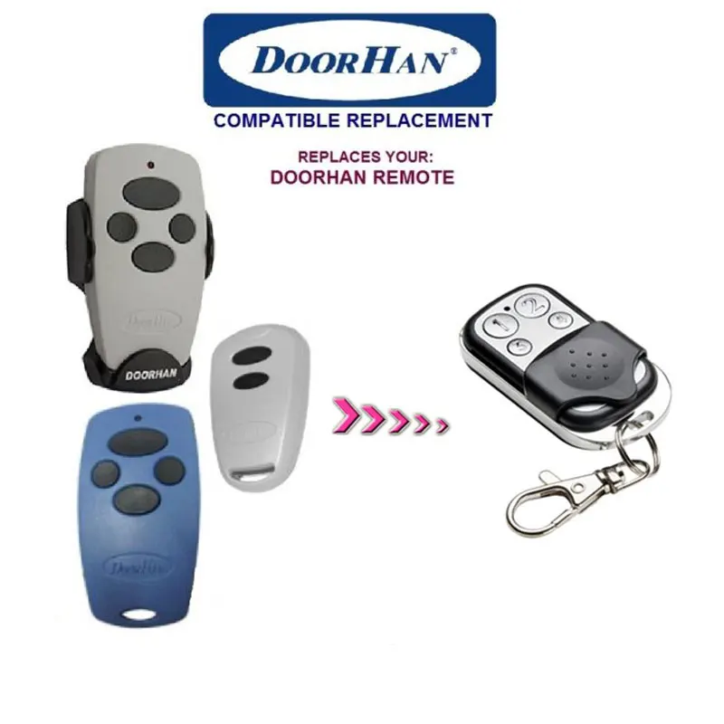 

FOR DOORHAN Transmitter2 Transmitter4 garage door compatible Remote Control FREE SHIPPING