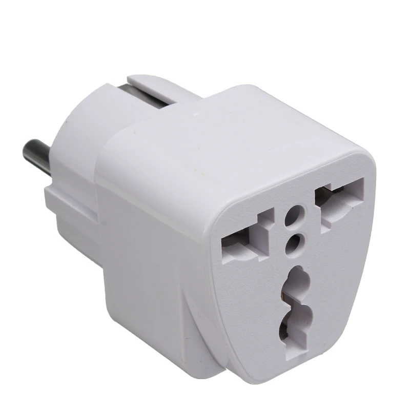 LEORY АС США Великобритании в ЕС Plug AC 250 В AC Мощность разъем международных поездок Зарядное устройство Европа адаптер на выходе преобразователя