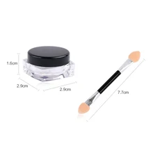 1 коробка 2 г зеркало для ногтей порошок с 1 щеткой 12 цветов Avalible пигмент порошок хром Пигмент Блеск для ногтей мощность пыль Блестки для ногтей