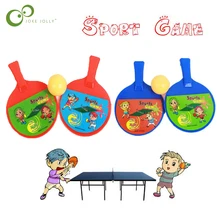 1 Paar Outdoor Sport Kinderen Speelgoed Kind Dual Tafeltennis Pingpong Racket Voor Kinderen Speelgoed Grappig Outdoor Spelletjes Kids Gift zxh