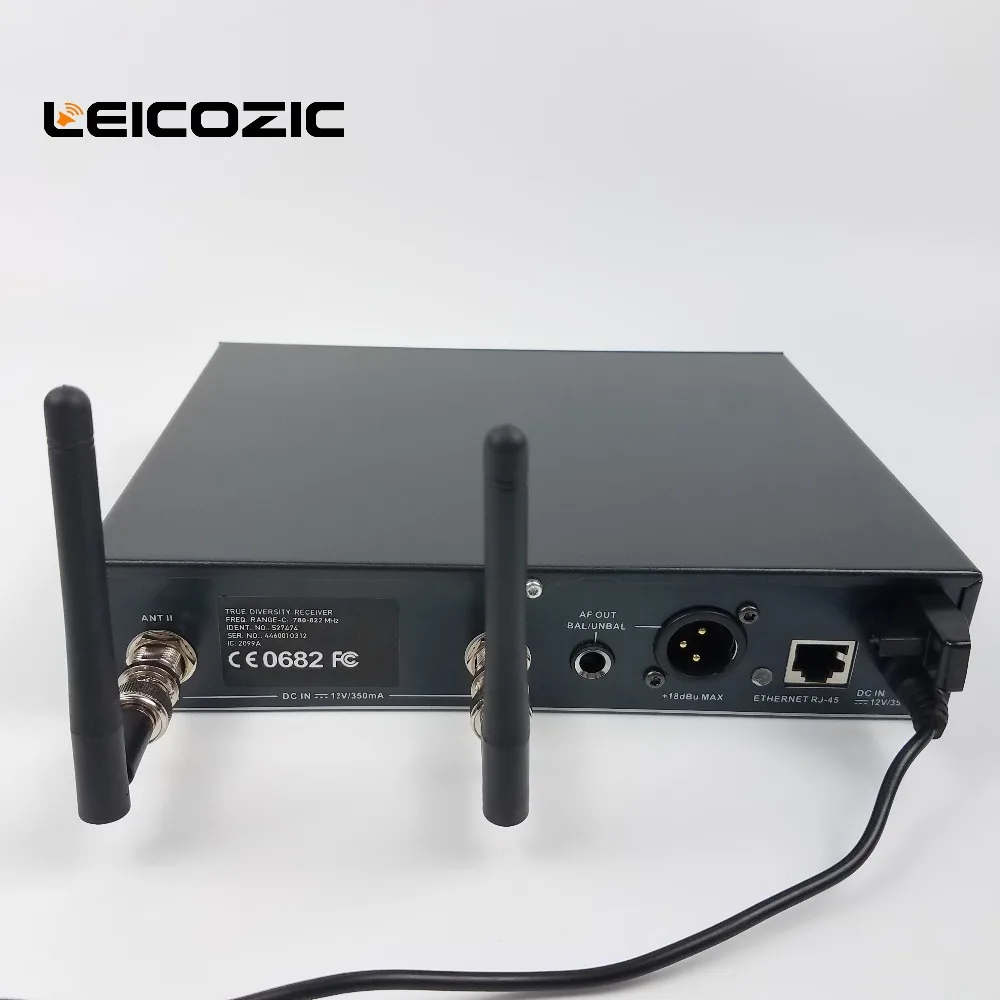Leicosic 300g3 истинное Разнообразие беспроводной микрофон lavalier microfono