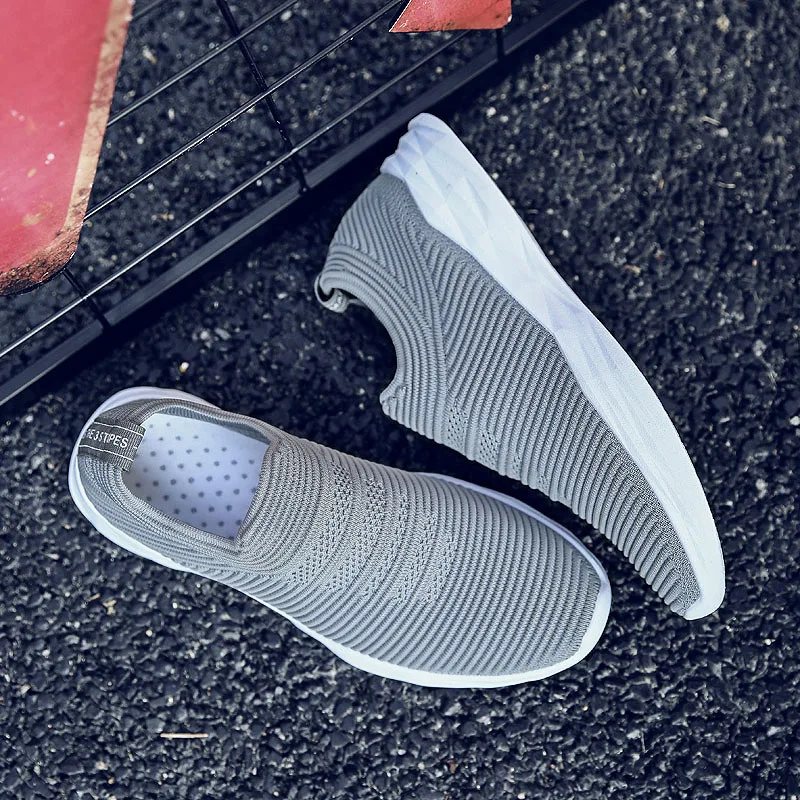 Fires Men Summer Mesh Loafers Black Red Gray Casual Sneakers Slip-on Comfortable Flat Shoes Male Outdoor Light Loafer Shoes Fires Men Summer Mesh Loafers Black Red Gray Casual Sneakers Slip-on Comfortable Flat Shoes Male Outdoor Light Loafer Shoes