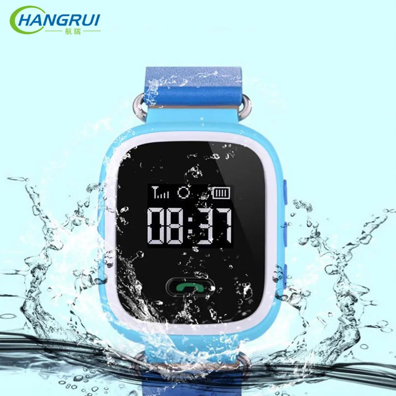Hangrui Q60 Smart Watch Wristwatch SOS Call Location Finder Locator Device Tracker for Kids Anti Lost