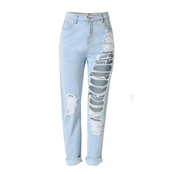 De Las Mujeres Del Verano Pantalones Rasgados Pantalones De