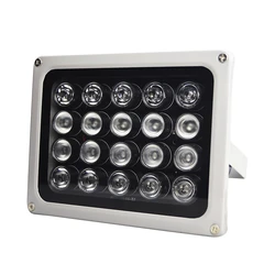 90 Degree AC 220V 20Pcs LED 850nm Infrared IR Light Lamp IP65 Waterproof Night Vision Infrared CCTV Fill Light for CCTV Security 90 Degree AC 220V 20Pcs LED 850nm Infrared IR Light Lamp IP65 Waterproof Night Vision Infrared CCTV Fill Light for CCTV Security