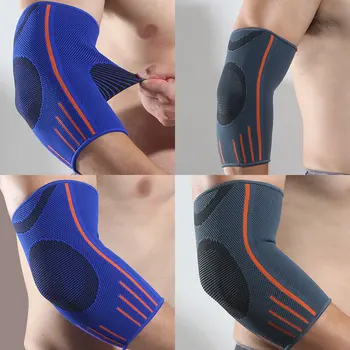 Nieuwe 1 Pcs Compressie Ademend Mouw Elleboog Brace Ondersteuning Protector Voor Gewichtheffen Artritis Volleybal Tennis Arm Brace Nieuwe 1 Pcs Compressie Ademend Mouw Elleboog Brace Ondersteuning Protector Voor Gewichtheffen Artritis Volleybal Tennis Arm Brace
