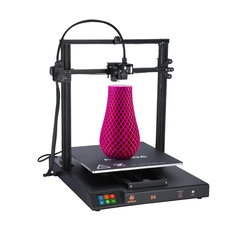 

Large size 420*420*400mm 3d printer kit MINGD D4 diy desktop 3d printer multi functional aluminum bed