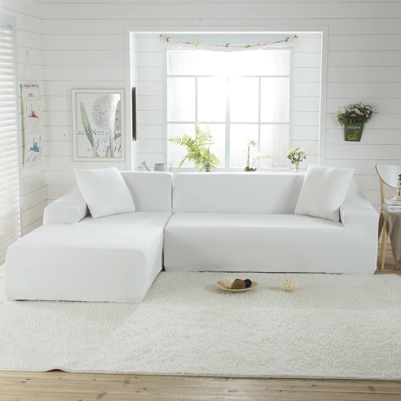 Assemble Sofa Cover Couch Stretch Slipcover Lightweight Anti-Wrinkle Spandex Wine By Argstar Pure White Woven Lattice Sectional | Дом и сад