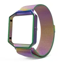 Миланезе магнитные Нержавеющая сталь наручные часы ремешок каркас для Fitbit Blaze 18Jun18 Прямая поставка F
