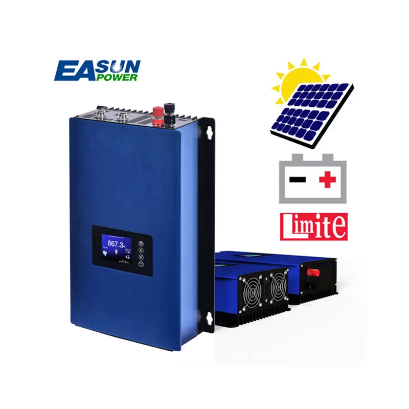 Easun power 2000W on Grid Tie Inverter Solar Panels Battery Connected Home Power PV System DC45