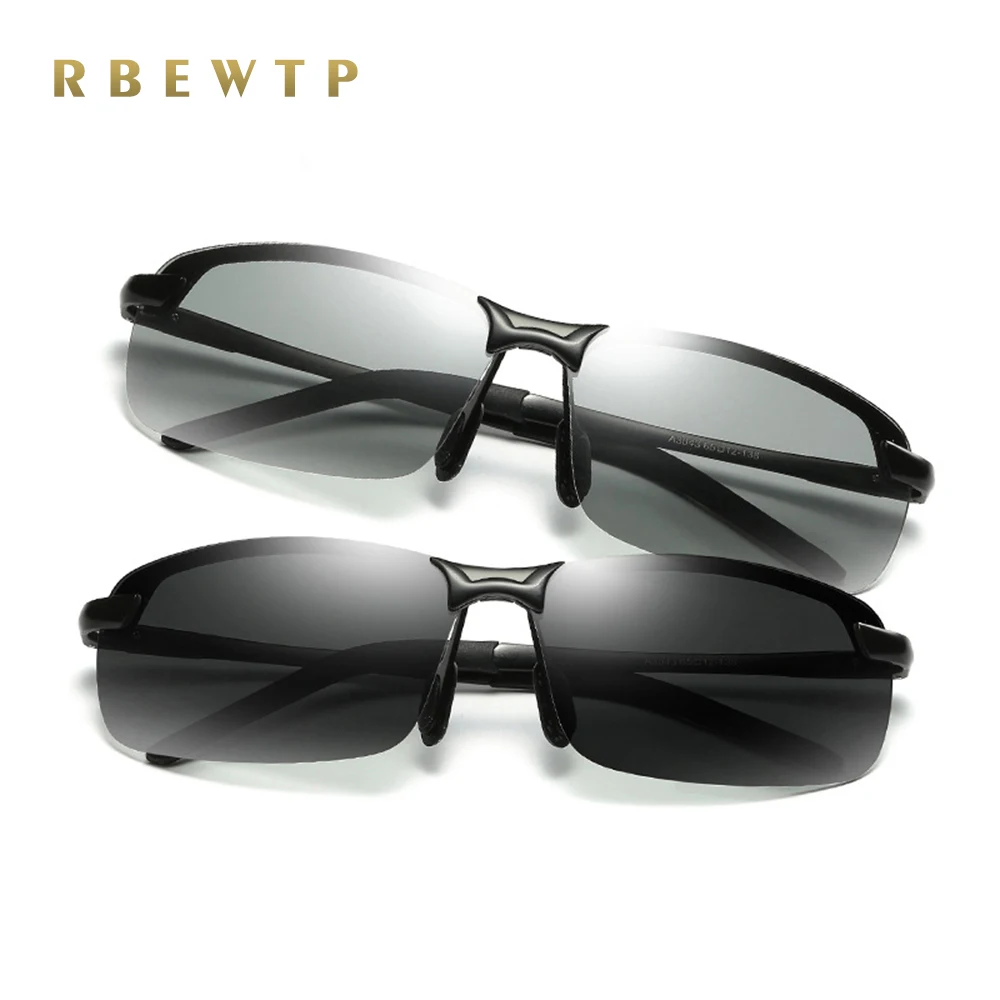 Buy RBEWTP Semi Rimless HD Lens Photochromic Polarized