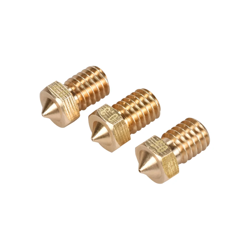 Детали для 3D принтера латунная насадка V5 V6 Hotend J head 1 75 мм 3 экструдер нити 0 2 4 5 6 8