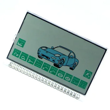 

New arrival free shipping Russian version A8 lcd display for starline A8 lcd remote two way car alarm system