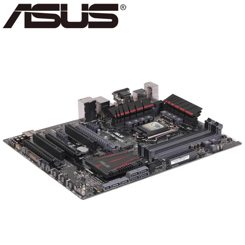 Asus Z97-PRO GAMER настольная материнская плата Z97 Socket LGA 1150 i3 i5 i7 DDR3 32G ATX UEFI биос оригинальная б/у материнская плата Лидер продаж