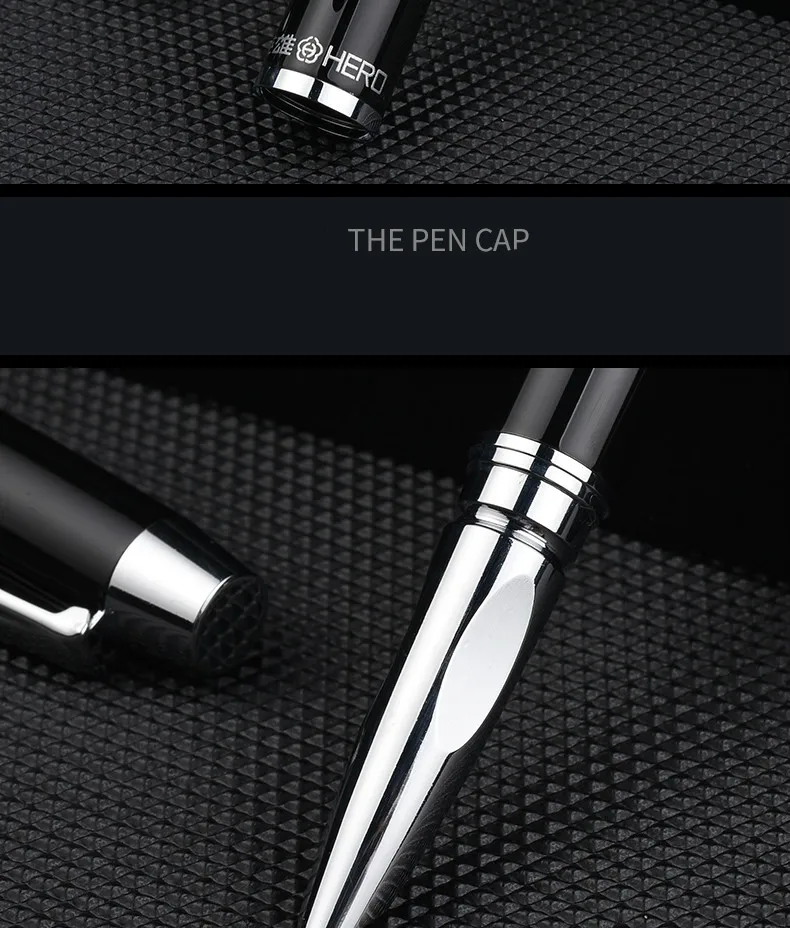 Estilos de Projeto Escrita do Negócio Caneta de Tinta Caixa de Presente Herói Fountain Três Nib High-end Assinatura Estudante Adulto Terno 7006 Pen 15 Cheap Canetas tinteiro