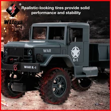WLtoys 124302 RC автомобиль 1:12 2,4 GHz 4WD полномасштабная скорость 1200G нагрузки военные внедорожные игрушечные машинки RC для детей Детские игрушки