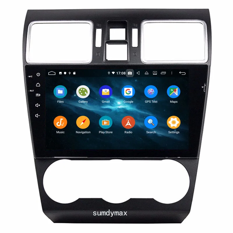 Discount 9"IPS octa core android 9.0 4G RAM 64G ROM car dvd player for subaru WRX XV forester sti 2012-2018 gps glonass bluetooth wifi 2