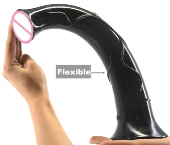 FAAK 16.9 Inch Sex Toy Penis Huge Big Dildo Giant Animal Dildo Horse Suction Realistic Penis Erotic Women Vagina Butt Flirt toys 3