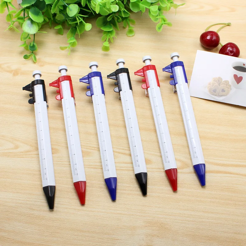 

Ballpoint Pen Screwdriver Caliper Level Pen Multifunctional Scale Ruler Pen Stationery School Office Supplies Gifts Hot Sale