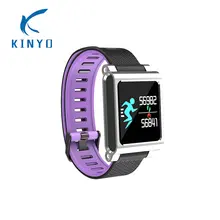 Водонепроницаемый стальной браслет пульсометр мониторинг кислорода в крови умный наручный браслет с трекером сна smartband pk mi band 3