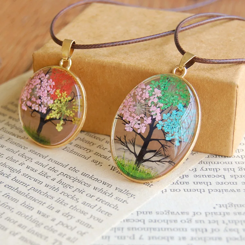 tree flower necklace (2)