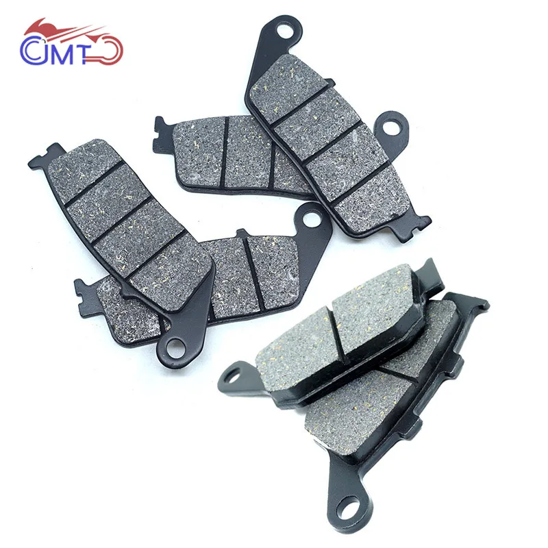 

For Triumph Street Triple 675 2008-2012 Tiger 800 XC XCA XRX XR XRT Front Rear Brake Disc Pads Set Kit