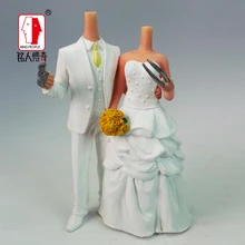Wedding gift custom wedding Cake Topper Personalized Custom real doll custom clay dolls fixed resin body SR037