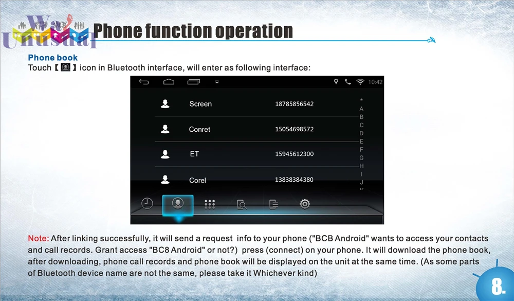 Top WANUSUAL 7" Octa Core 32G Android 9.0 GPS Navigation For BMW MINI 2014 2015 2016 2017 2018 Radio Player with Bluetooth WIFI Maps 26