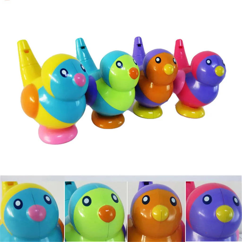 toys for children Unisex Lovely Bird Shape Whistle Kids Music Instrumental Bath Toy Baby Toys Educational Toys for Children L613