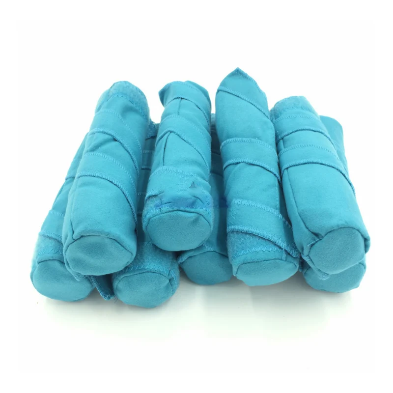 

8/12Pcs Hair Rollers Sleep Styler Kit Long Cotton Curlers DIY Styling Tools Blue Color Magic Hair Dressing Charming Hairstyle