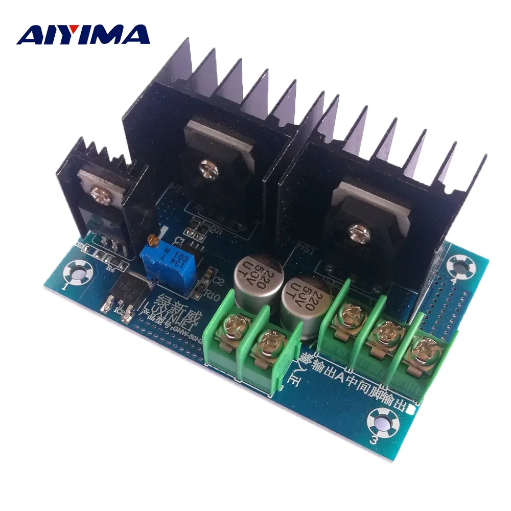 

AIYIMA 1Pc 12V 500W Inverter Drive Low Frequency Power Frequency Transformer Circuit Board DC-AC 220V Inverter Module 50HZ