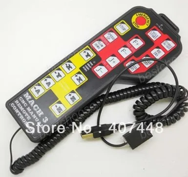 

MACH3 CNC 4 Axes Electronic Handwheel Manual Controller MODBUS MPG For ModsMach3