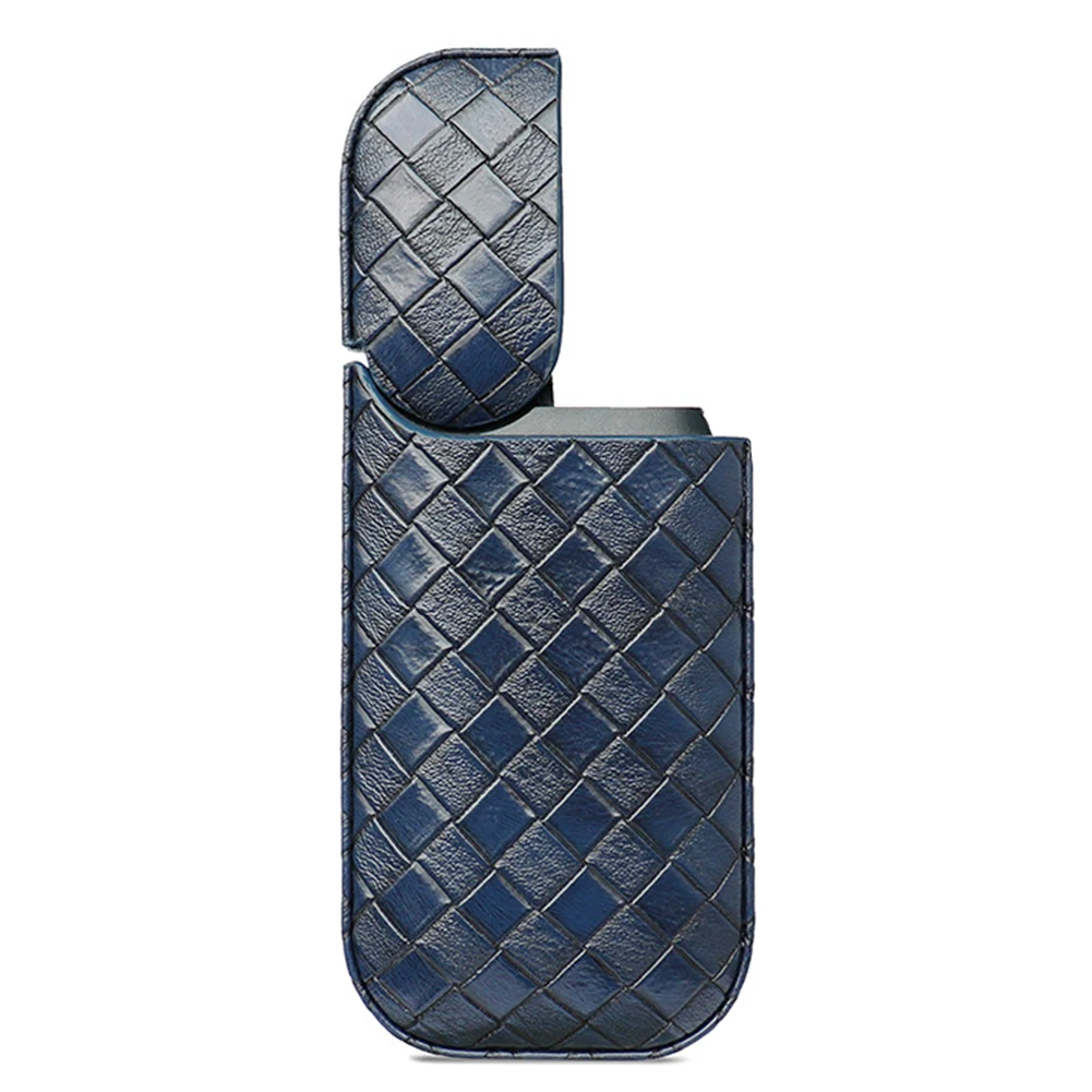 

Gift Protective Case Holder Exquisite Anti Fingerprint Portable Accurate Hole Shockproof PU Leather Cover Easy Apply For IQOS