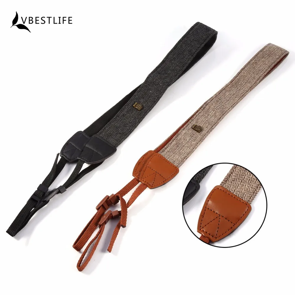 Universal Adjustable Cotton Leather Camera Shoulder Neck