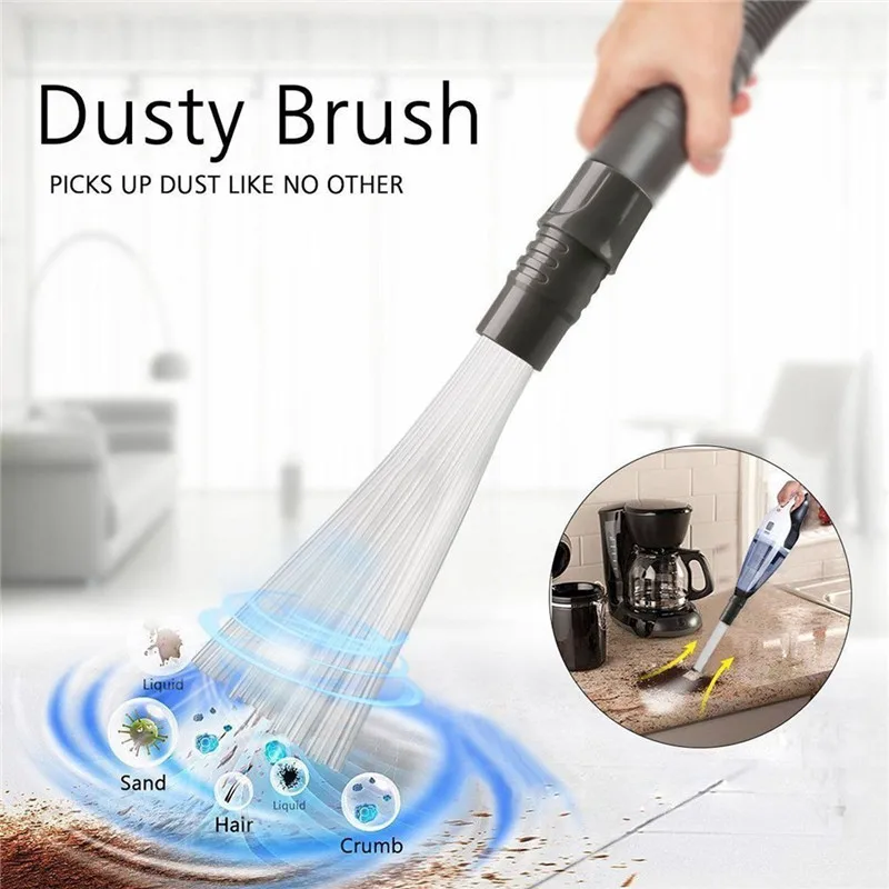 

Multi-functional Straw Tube Brush Cleaner Dirt Remover Portable Universal Vacuum Attachment Tools Dusty Brush Cleaning Tool