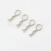 Special offer 4pcs Stainless Steel Body Clips Pins For Redcat Racing HPI Himoto HSP 1/10 1/16 1/18 RC Car Shell Truck Buggy Toys