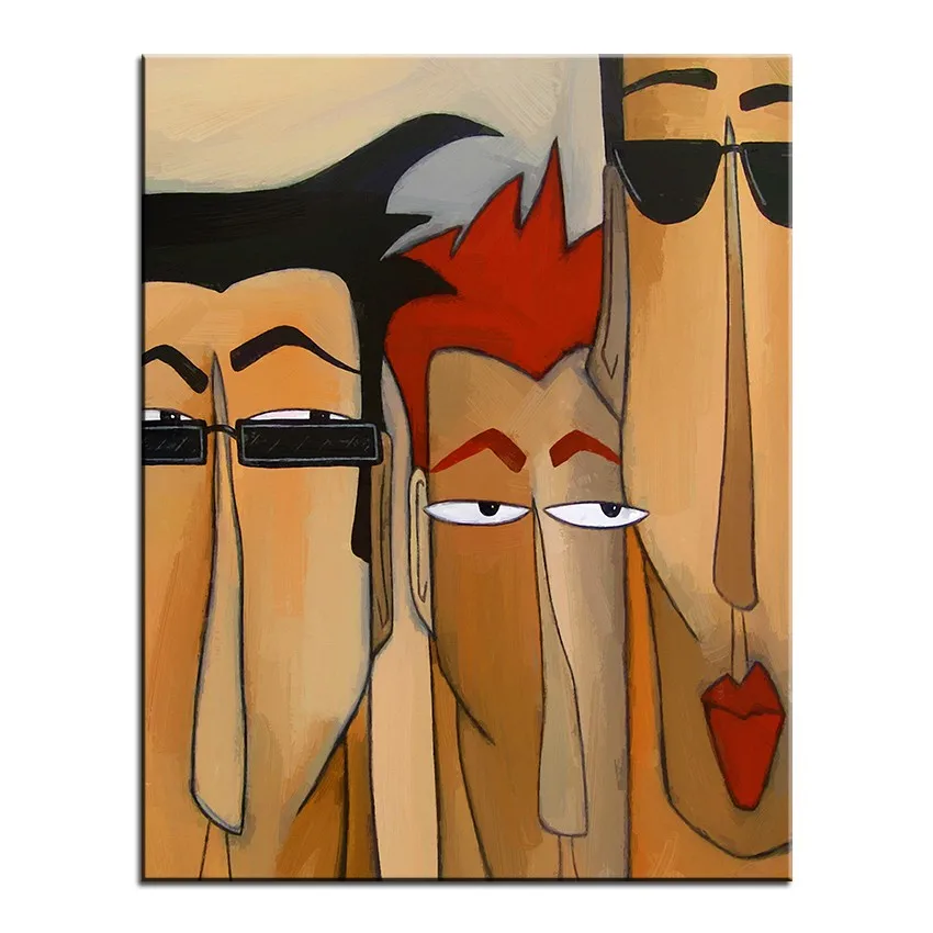 Large Size Printing Oil Painting Sales Crew Wall Painting