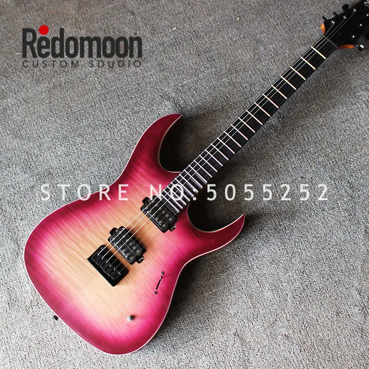 

Factory custom Mayones guitar 6 strings electric guitar with mahogany body ebony fingerboard musical instrument shop
