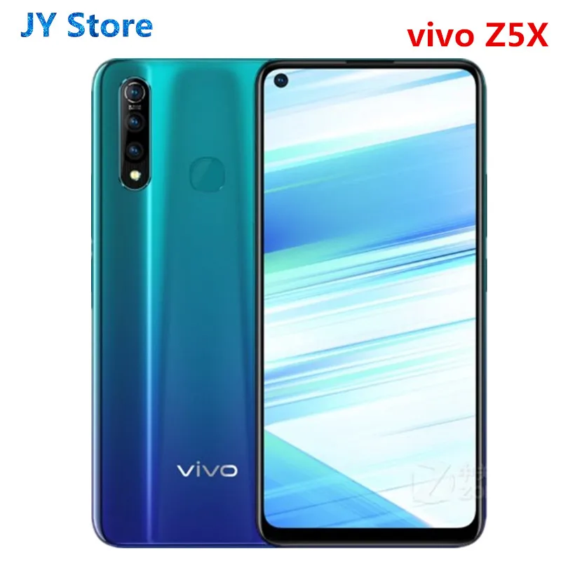 Мобильный телефон vivo Z5x, 6 ГБ ОЗУ, 128 Гб ПЗУ, Восьмиядерный процессор Snapdragon710, Android 9, 5000 мАч, большая батарея, быстрая зарядка смартфона