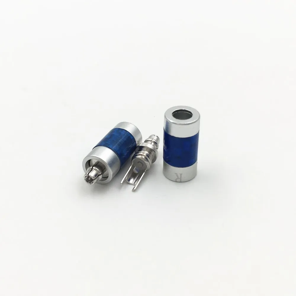 1 пара наушников контактный разъем для Shure ED5 SE535 углеродного волокна оболочки MMCX покрытого Родием Серебряный разъем 6 Тип выбрать