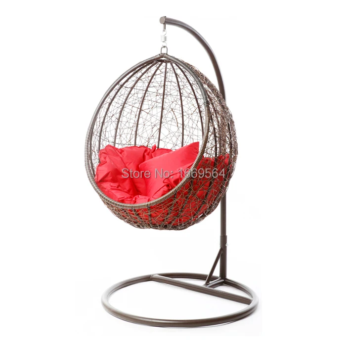 2015 Elegant Modern Outdoor Egg Shaped Hanging Swing Chairin Patio